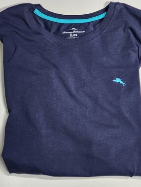 Tommy Bahama SZ XL Mens SS New Bali TShirt Navy Sleepwear Cotton NWT